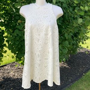 {sold} Design Lab Lace Mini Dress